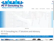 Tablet Screenshot of pcitconsulting.net